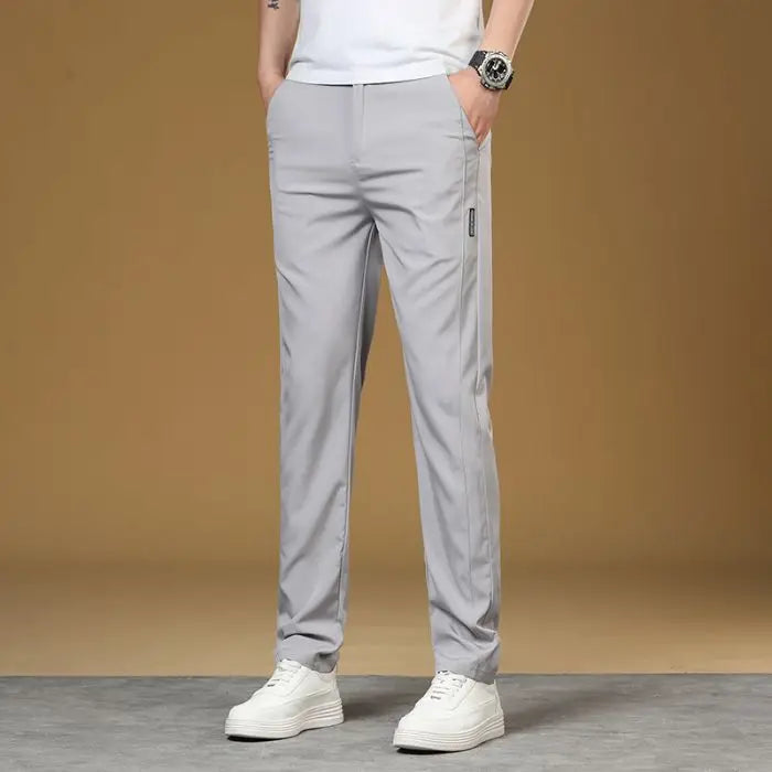 Slim Straight Fit Classic Pants