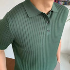 Men's knit polo shirts