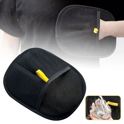Pet Grooming Gloves & Hair Remover Brush