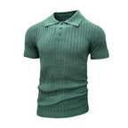 Men's knit polo shirts