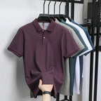 Men's Smooth Knit Polo Shirts