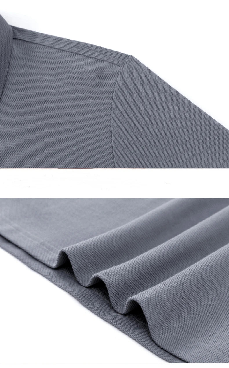 Men's Smooth Knit Polo Shirts