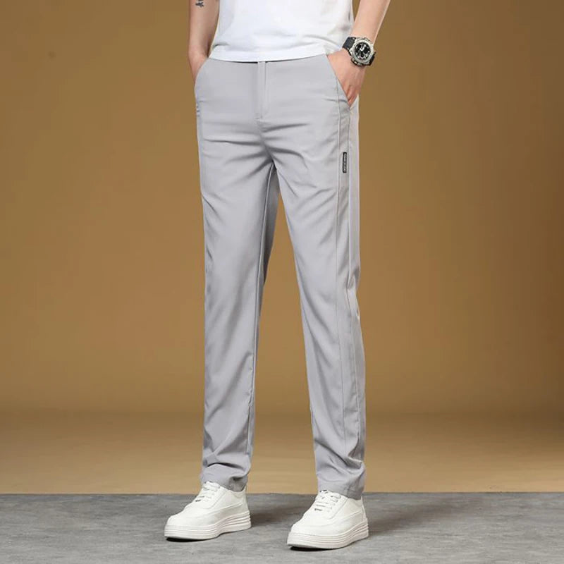 Slim Straight Fit Classic Pants