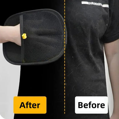 Pet Grooming Gloves & Hair Remover Brush