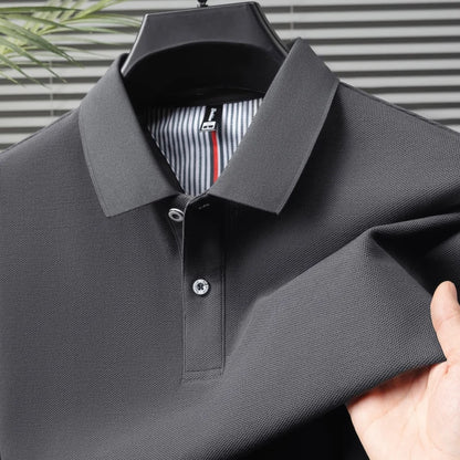 100% pure cotton high-end brand men's short sleeve polo shirt summer fashion hot selling golf breathable casual business T-shirt