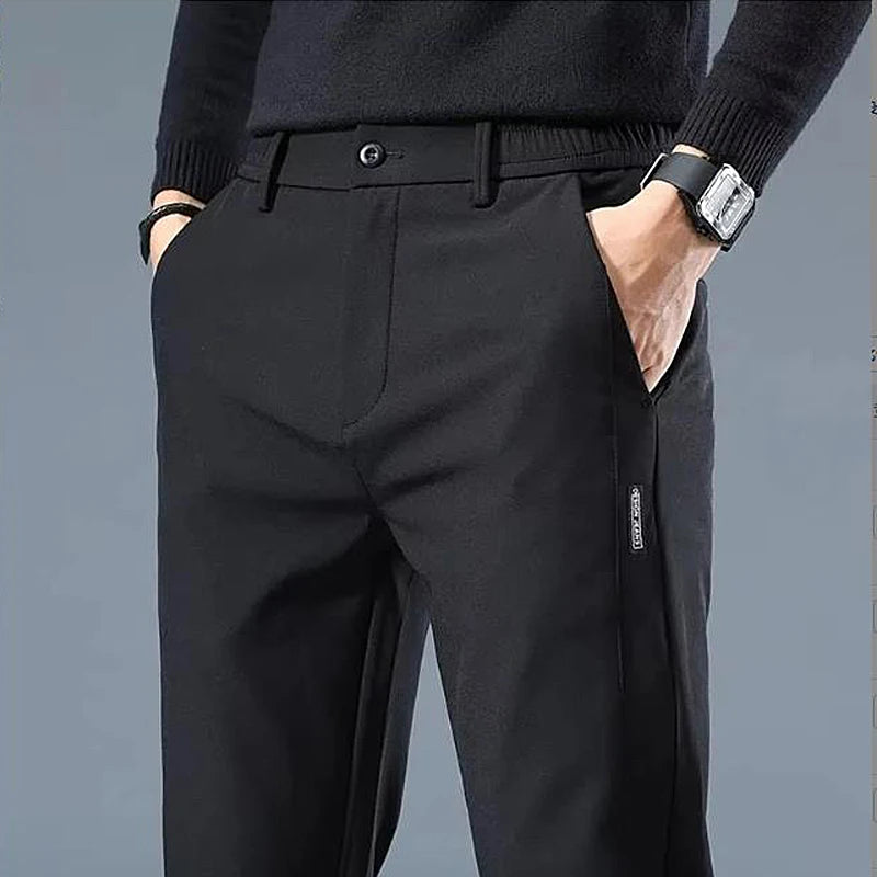 Slim Straight Fit Classic Pants