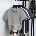 Men's Smooth Knit Polo Shirts